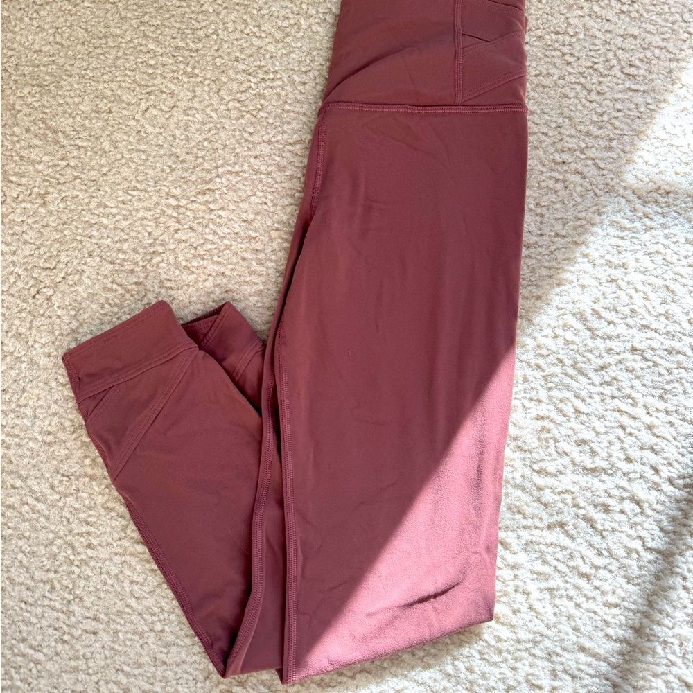 Athleta pink/purplele leggings